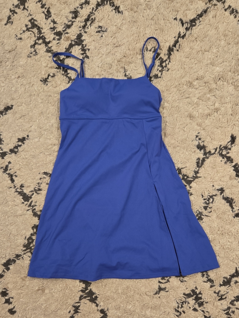 SHEIN Royal Blue Spaghetti Strap Mini Dress